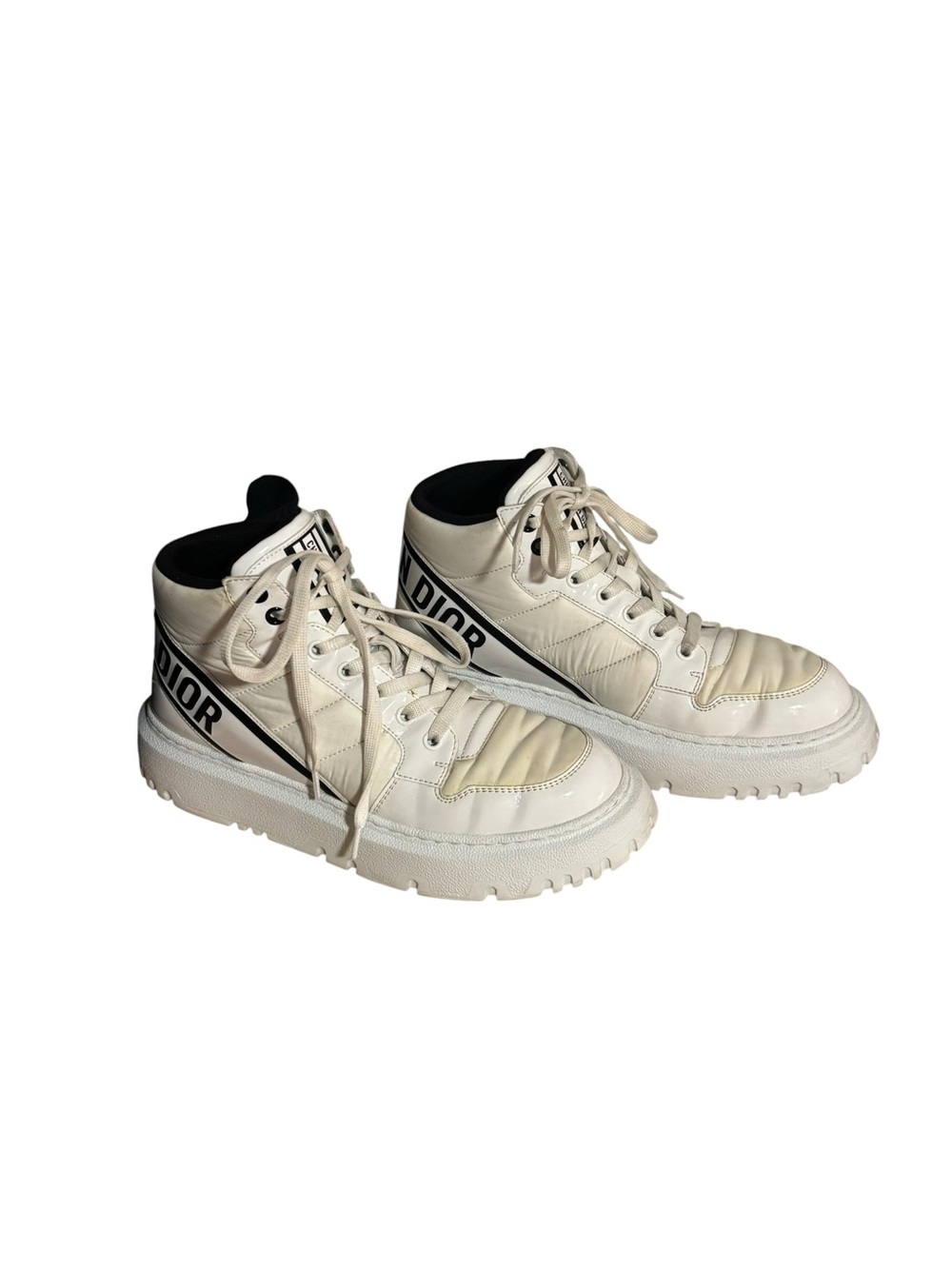 Christian Dior D-Player High Top Sneakers - Picture 6 of 11
